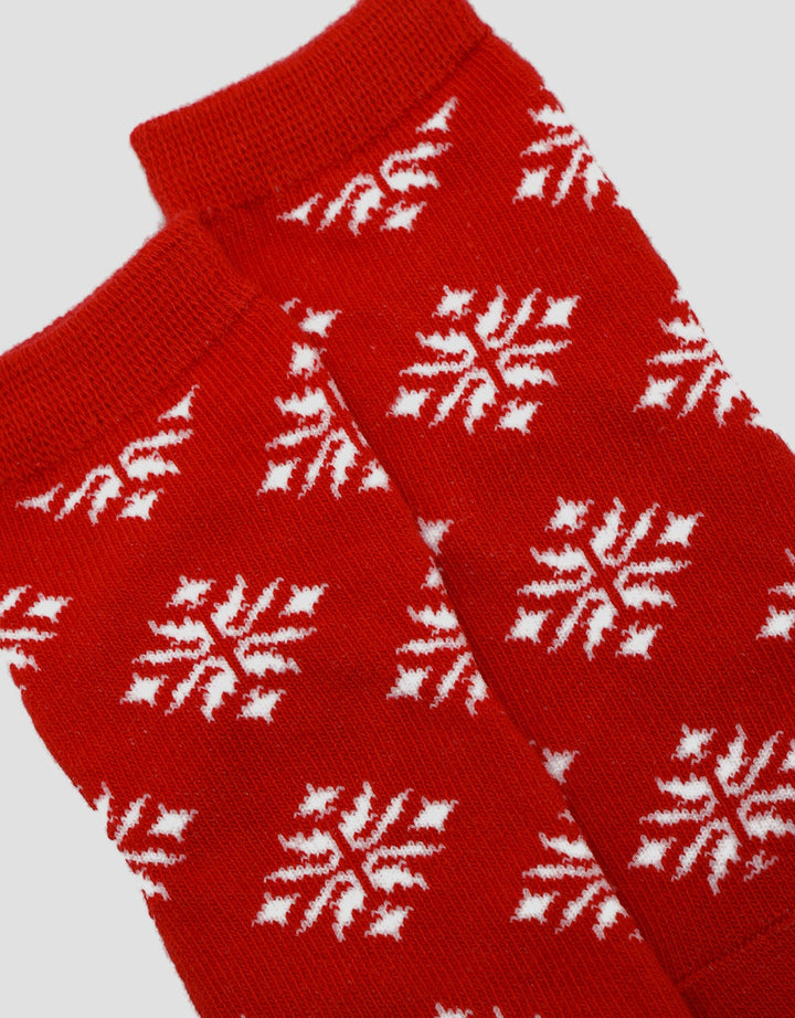 Pipiniko Xmass Snow Flakes Kids Socks