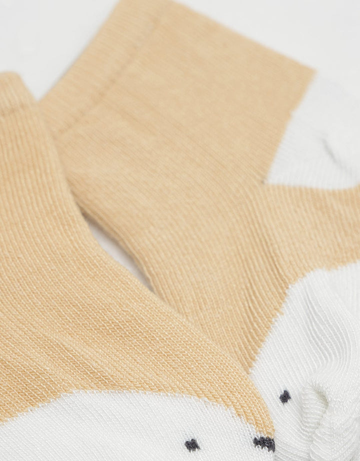 Pipiniko Penguin Print Kaus Kaki Anak Perempuan
