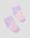 Pipiniko Unicorn Print Girls Socks