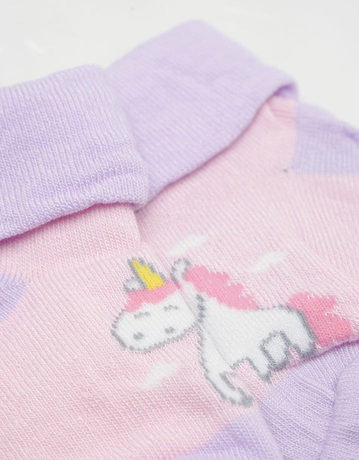 Pipiniko Unicorn Print Girls Socks