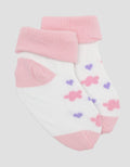 Pipiniko Clound Print Girls Socks