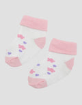 Pipiniko Clound Print Girls Socks
