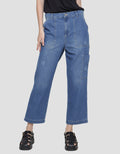 Triset Casual Celana Ripped Denim Wanita