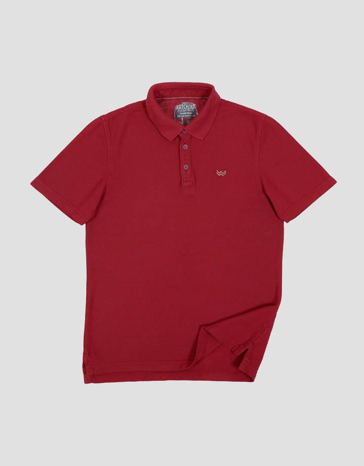 Watchout Casual WK900050037 Kaos Polo Basic Pria