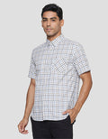 Watchout Casual Check Basic Kemeja Pria
