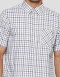Watchout Casual Check Basic Kemeja Pria