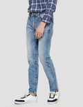 Watchout Jeans Washed Skinny Fit Jeans Pria