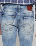 Watchout Jeans Washed Skinny Fit Jeans Pria