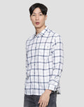 Watchout Jeans Medium Plaid Print Kemeja Pria
