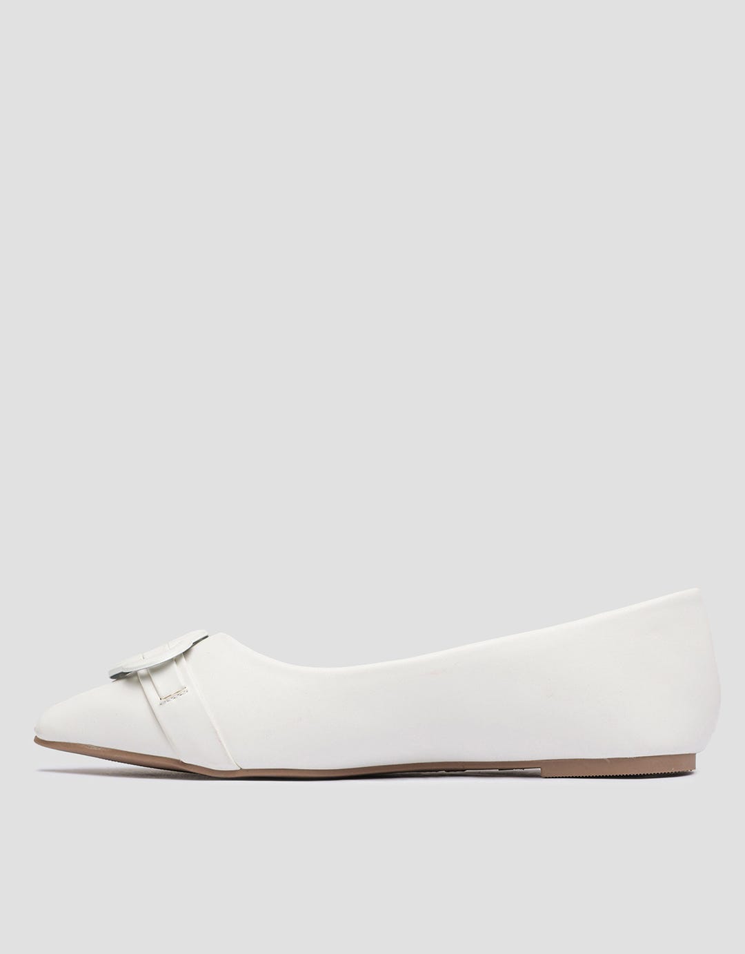 Triset Buckle Point Women's Flat Shoes