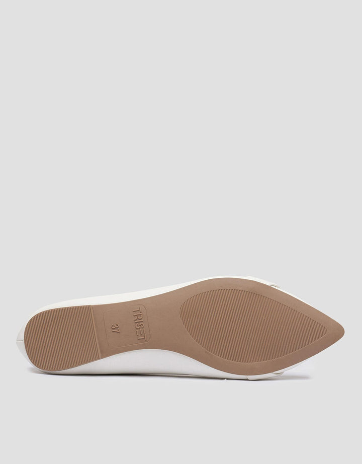 Triset Buckle Point Women's Flat Shoes