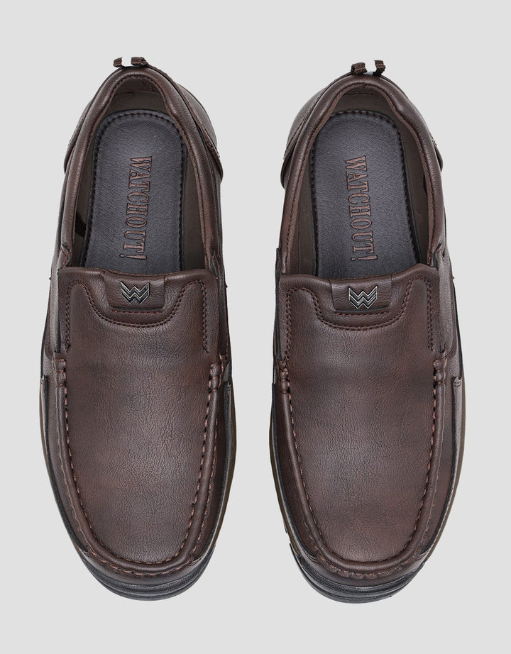 Watchout! Style Look Slip On Moccasin Sepatu Pria