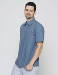Cole Short Sleeve Shirt Aop Checks Abstract