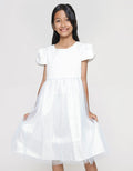 Sweet Miss Dress Brokat Pita Bawah Anak Perempuan