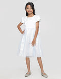 Sweet Miss Dress Brokat Pita Bawah Anak Perempuan