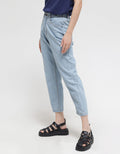 Nevada Denim Long Pants Mom Basic