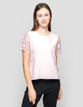 Connexion Organza Lining Blouse Wanita
