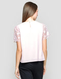 Connexion Organza Lining Blouse Wanita