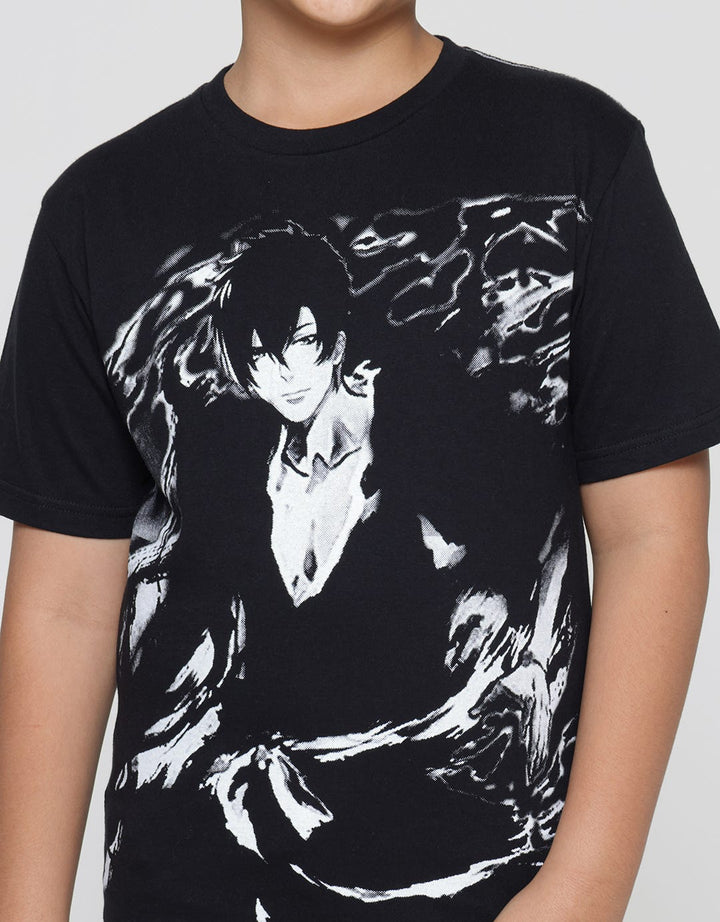 Nevada Short Sleeve T-Shirt Print Anime
