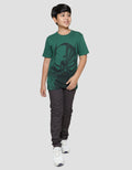 Nevada Anime Print Kaos Anak Laki-laki