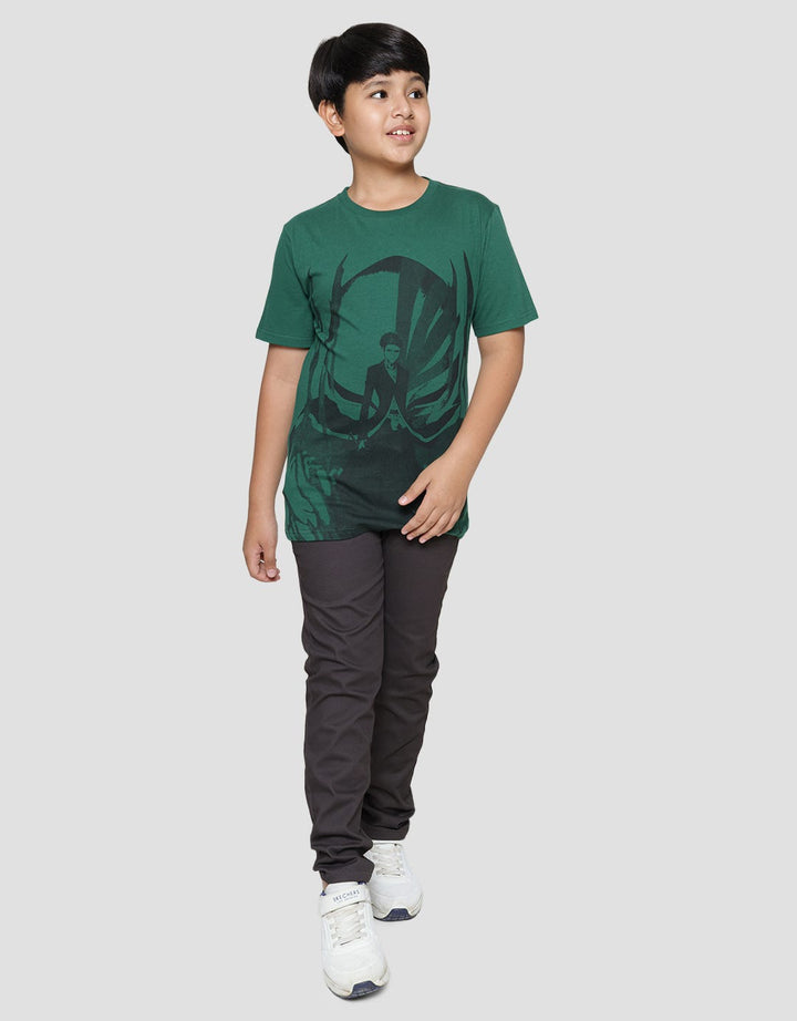Nevada Anime Print Kaos Anak Laki-laki