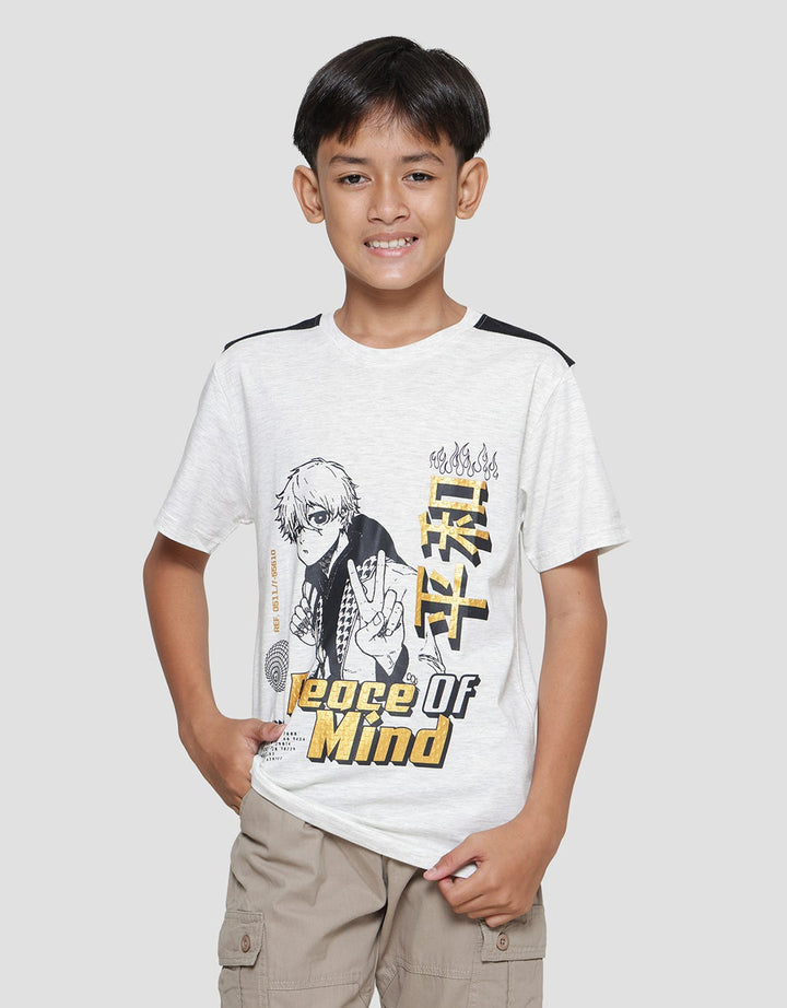 Nevada Anime Shoulders Kaos Anak Laki-laki