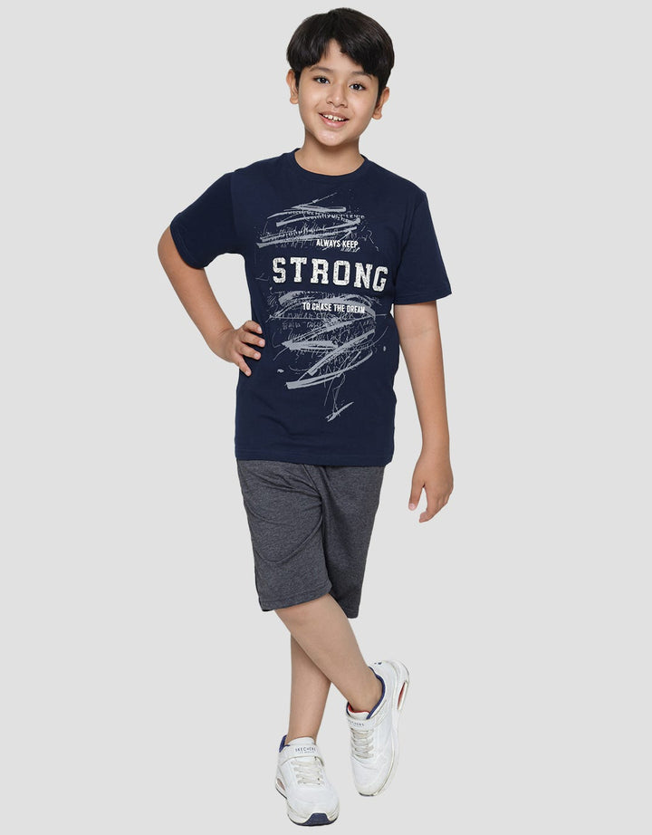 Nevada Short Sleeve T-Shirt Print With App Strong