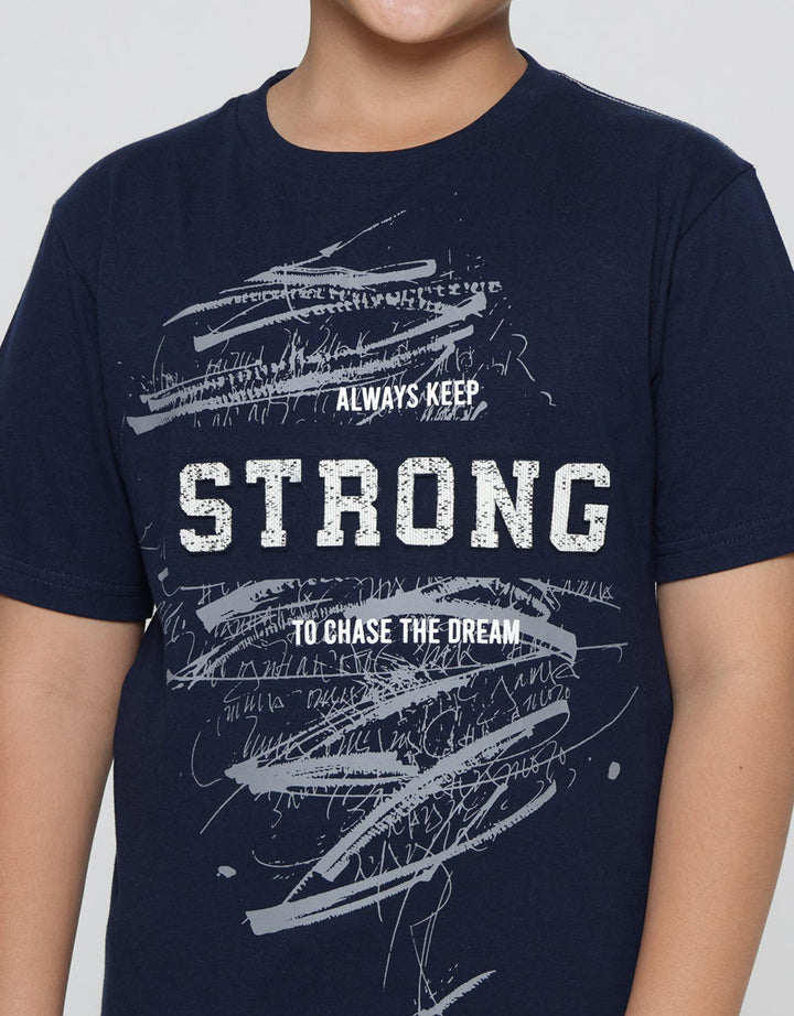 Nevada Short Sleeve T-Shirt Print With App Strong