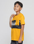 Nevada Cut Sew Pocket Kaos Anak Laki-laki