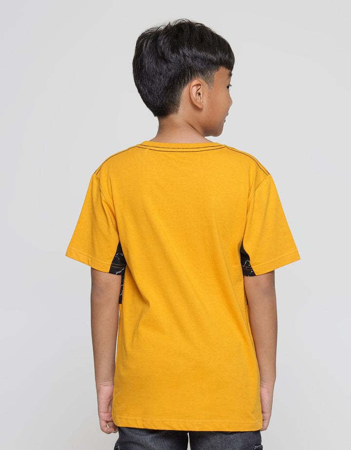 Nevada Cut Sew Pocket Kaos Anak Laki-laki