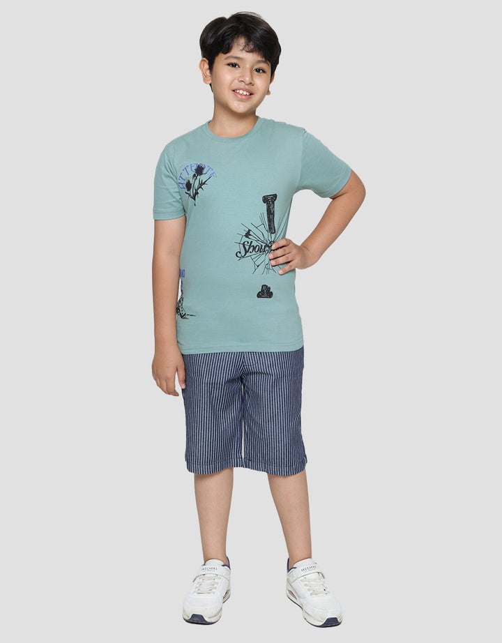 Nevada Short Sleeve T-Shirt Print Expand Now Lavender
