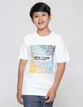 Nevada Short Sleeve T-Shirt Print Square New York