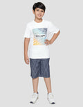 Nevada Short Sleeve T-Shirt Print Square New York