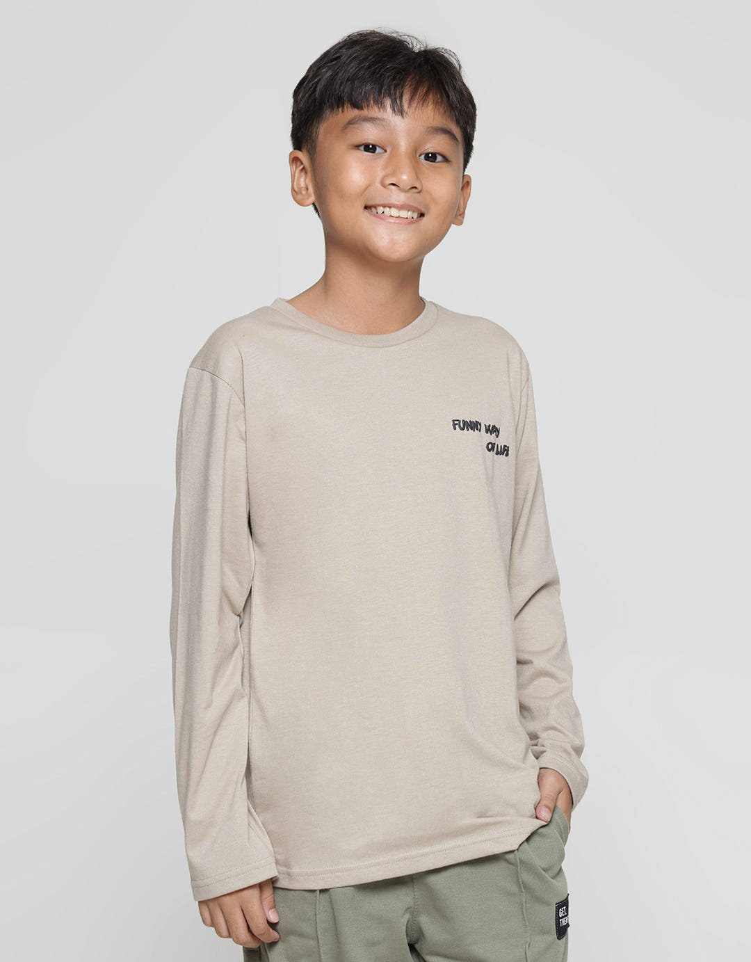 Nevada Funny Way Life Kaos Anak Laki-laki