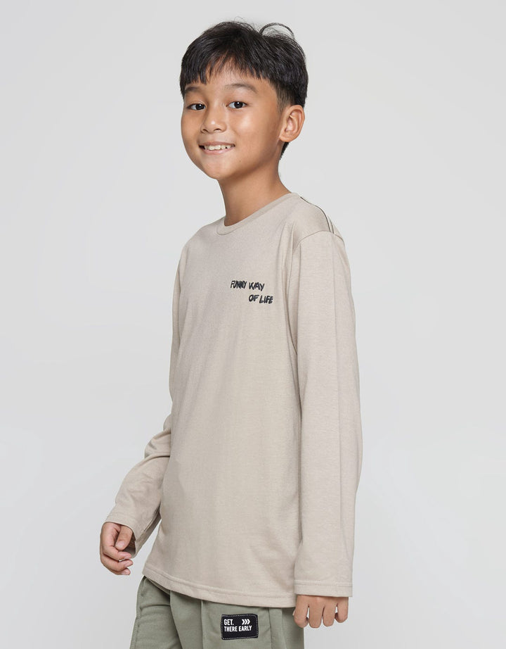 Nevada Funny Way Life Kaos Anak Laki-laki
