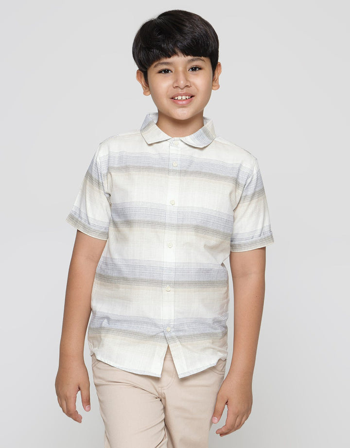 Nevada Short Sleeve Shirt Print Stripe