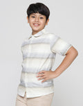 Nevada Short Sleeve Shirt Print Stripe