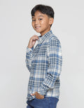 Nevada Kemeja Lengan Panjang Flanel Anak Laki-laki Checks