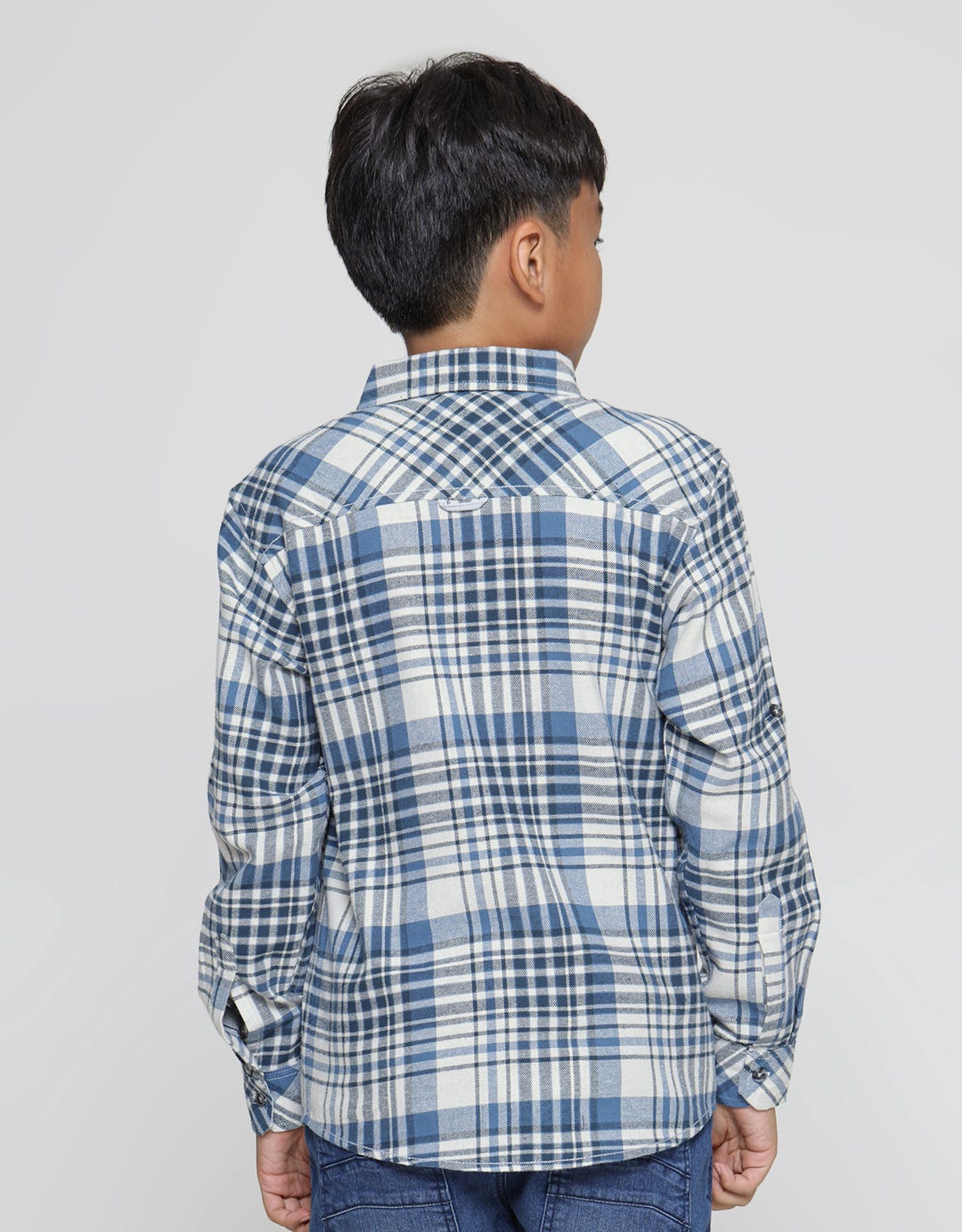 Nevada Kemeja Lengan Panjang Flanel Anak Laki-laki Checks