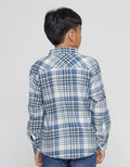 Nevada Kemeja Lengan Panjang Flanel Anak Laki-laki Checks