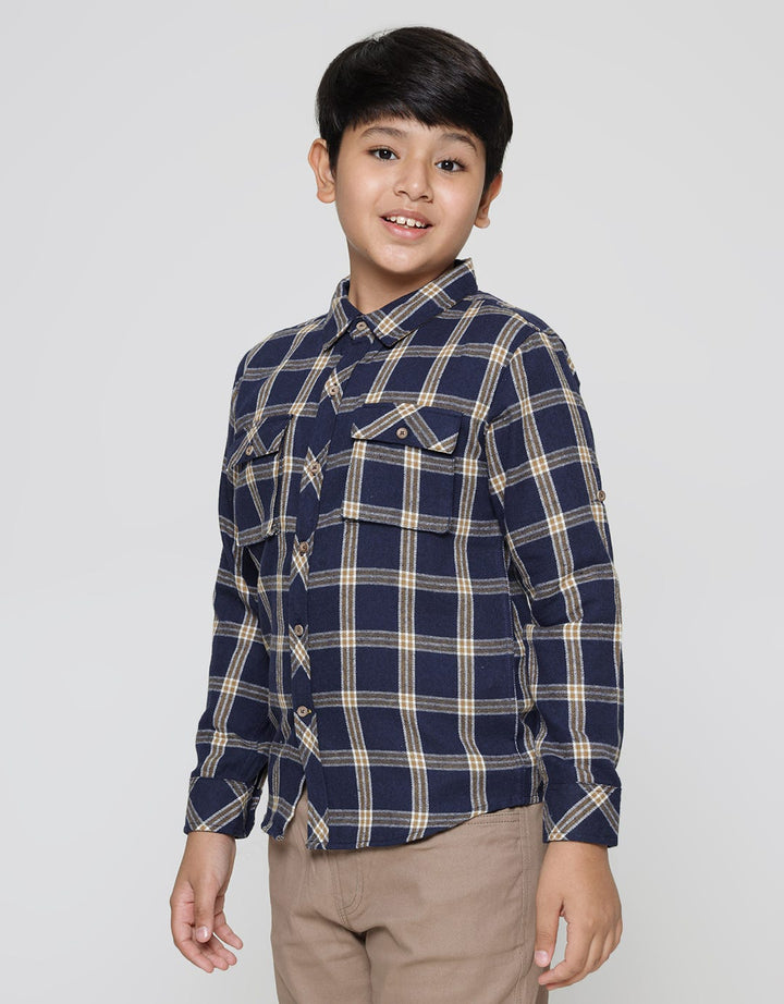 Nevada Long Sleeve Shirt Flanel Checks