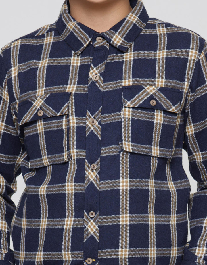 Nevada Long Sleeve Shirt Flanel Checks