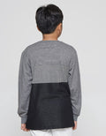 Nevada Knit Textured Sweater Anak Laki-laki