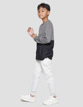 Nevada Knit Textured Sweater Anak Laki-laki
