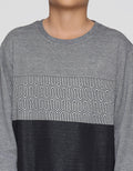 Nevada Knit Textured Sweater Anak Laki-laki