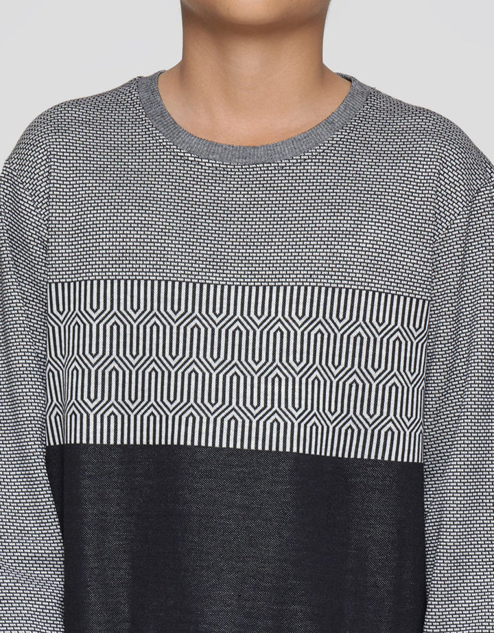 Nevada Knit Textured Sweater Anak Laki-laki