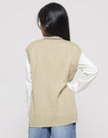 Nevada Vest1 Girls' Sleeves Less Sweater Vest