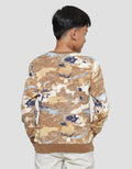 Nevada Fullprint Abstract Sweater Non Hoodie Anak Laki-laki