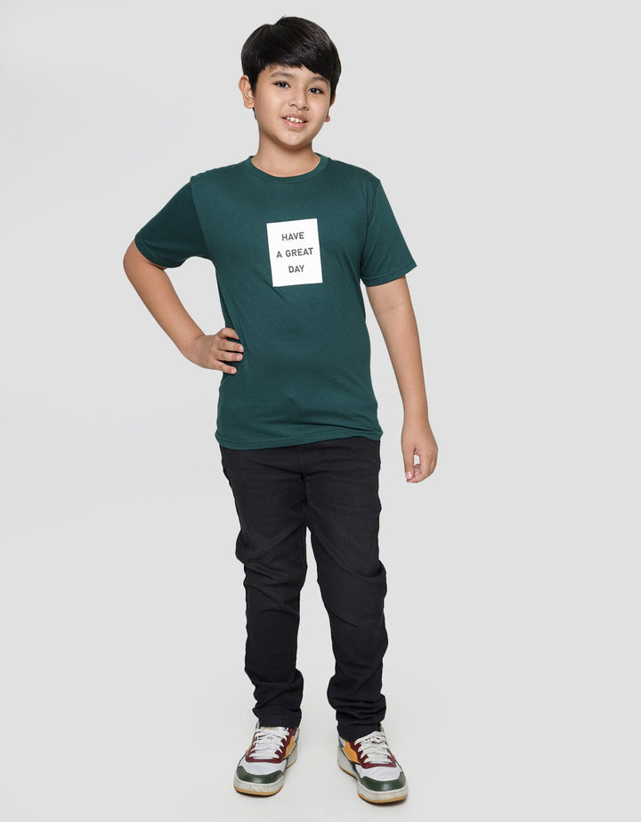 Nevada Short Sleeve T-Shirt Print Have A Great Day