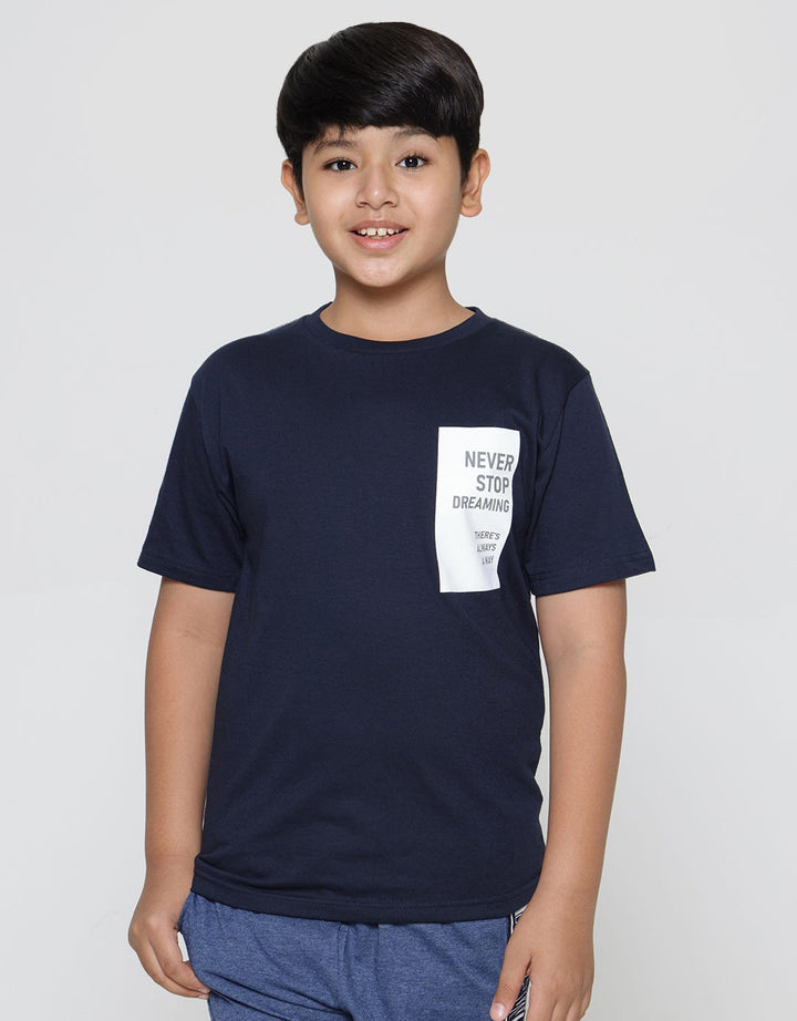 Nevada Short Sleeve T-Shirt Print Never Stop Dreaming